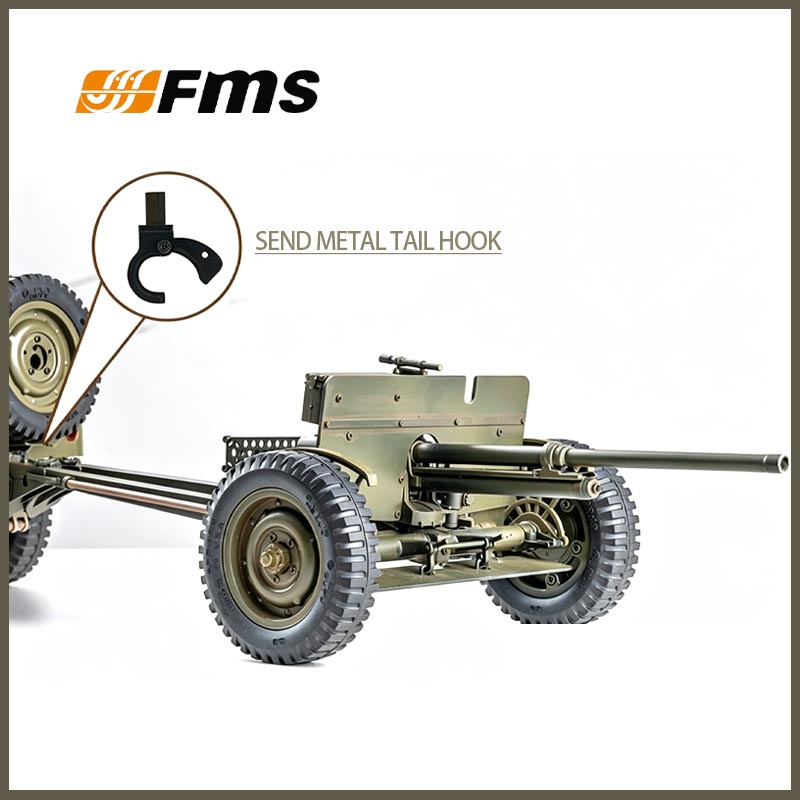 Rc Jeep Hobby - FMS 1/12 C1336 M3 Reboque de