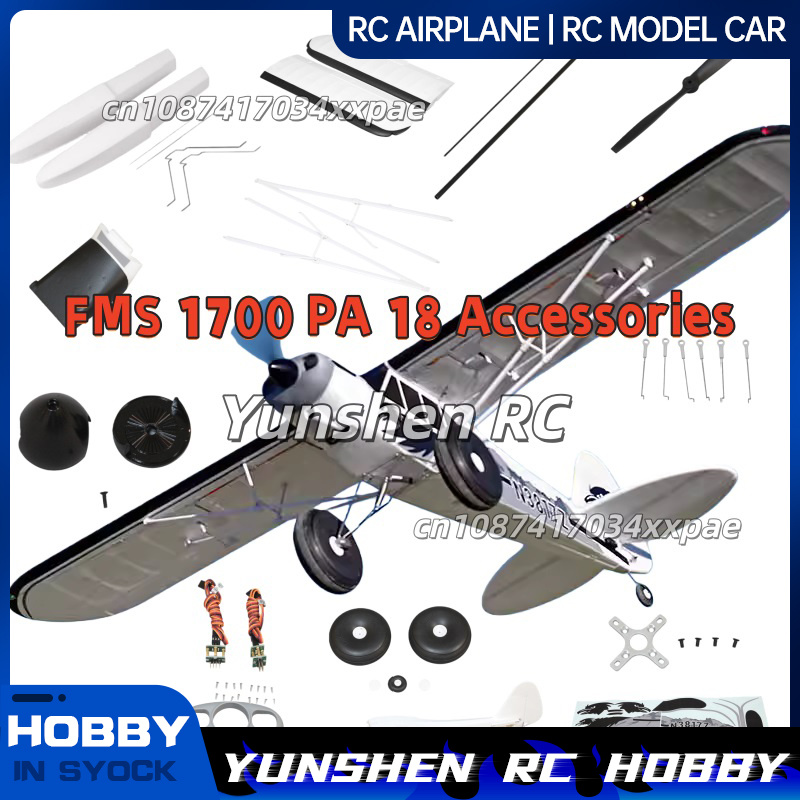 Rc Hobby Rc - Adesivos decorativos para avião FMS RC,