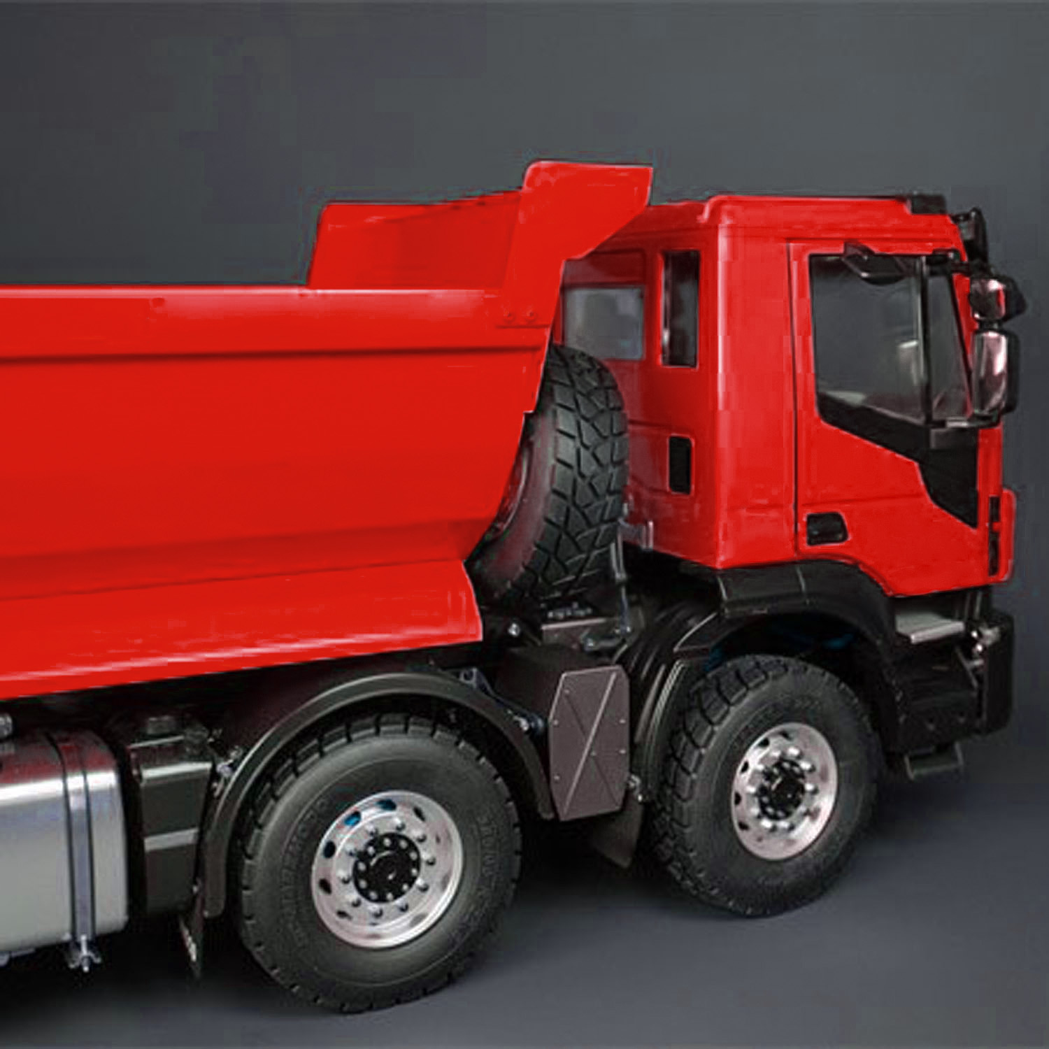 Rc Hobby Dump Truck - 8x4 escala 1/14 hidráulico rc carro