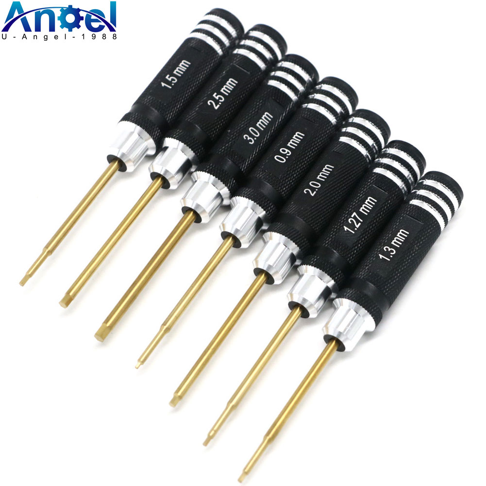Rc Hobby Electric Screwdriver - Precision Hex Screwdriver Tool Set, Titanium