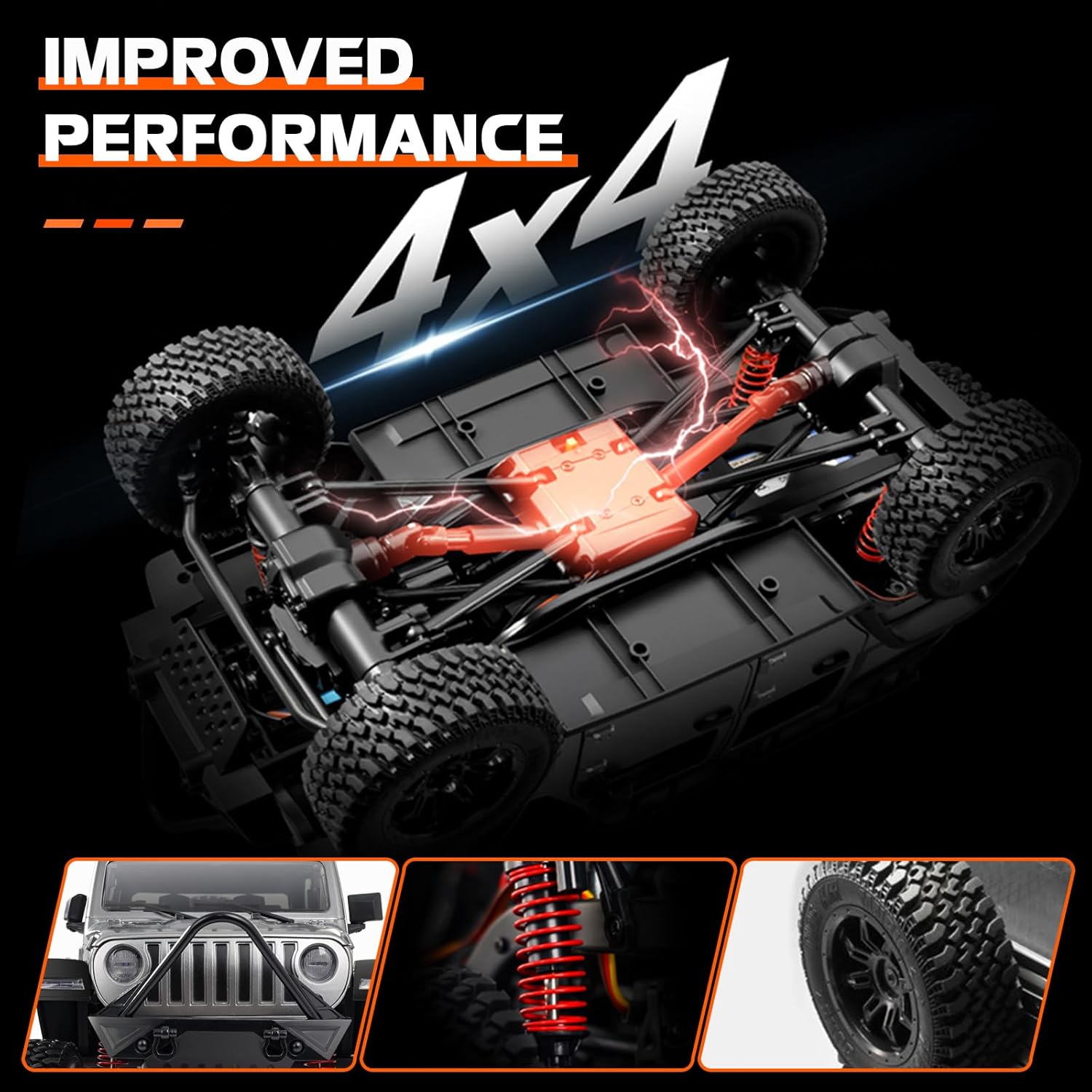Caminhão Jeep RC Off-Road 4x4  - Rc Jeep Hobby avaliação e preço