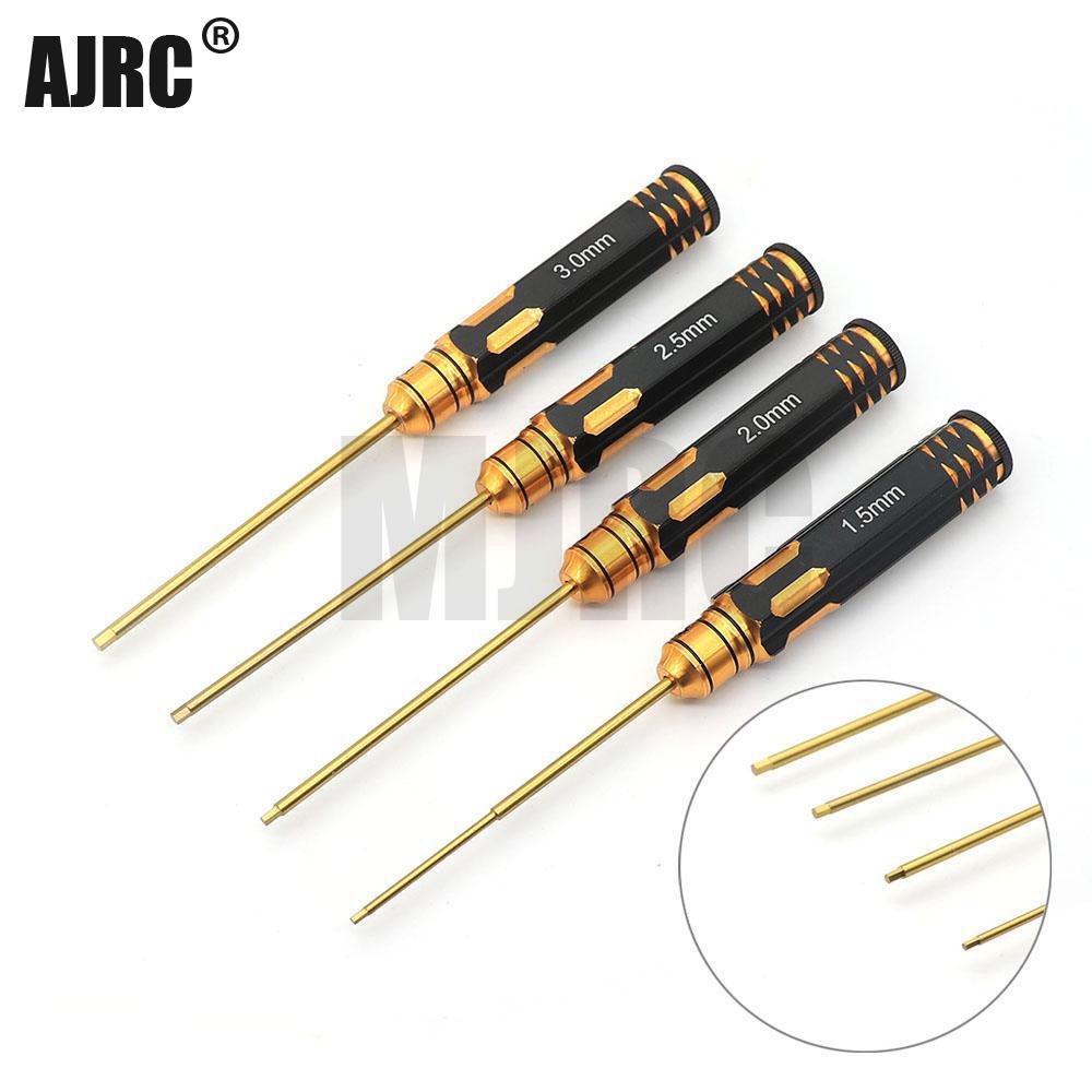 Ajrc 4 pçs/set chapeamento de  - Rc Hobby Electric Screwdriver avaliação e preço