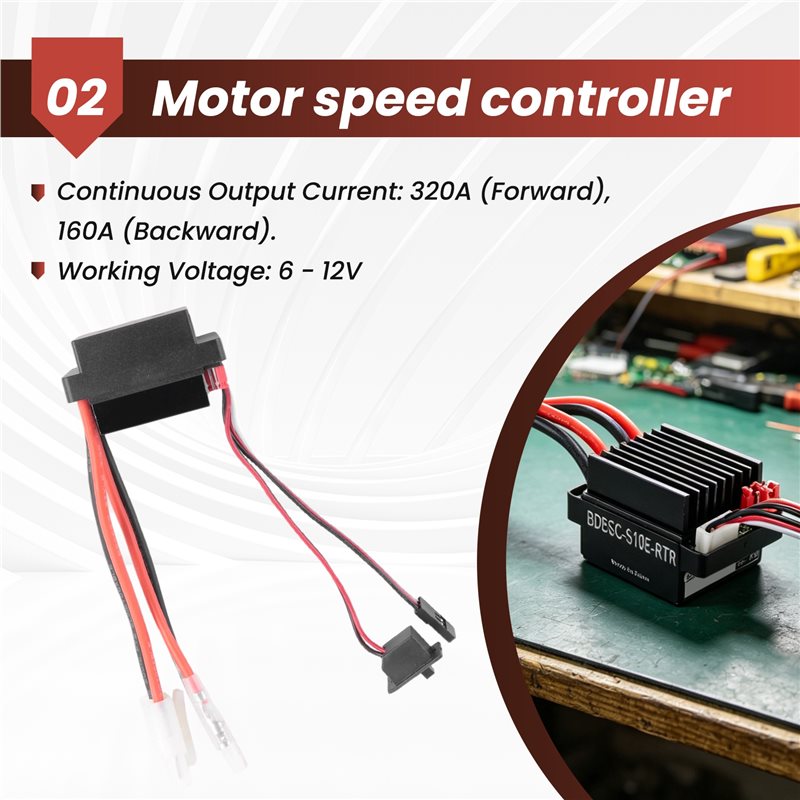 Controlador de Velocidade ESC  - Rc Hobby Rc avaliação e preço