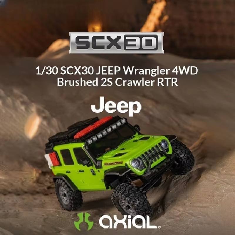 AXIAL 1/30 SCX30 Jeep Wrangler - Rc Jeep Hobby avaliação e preço
