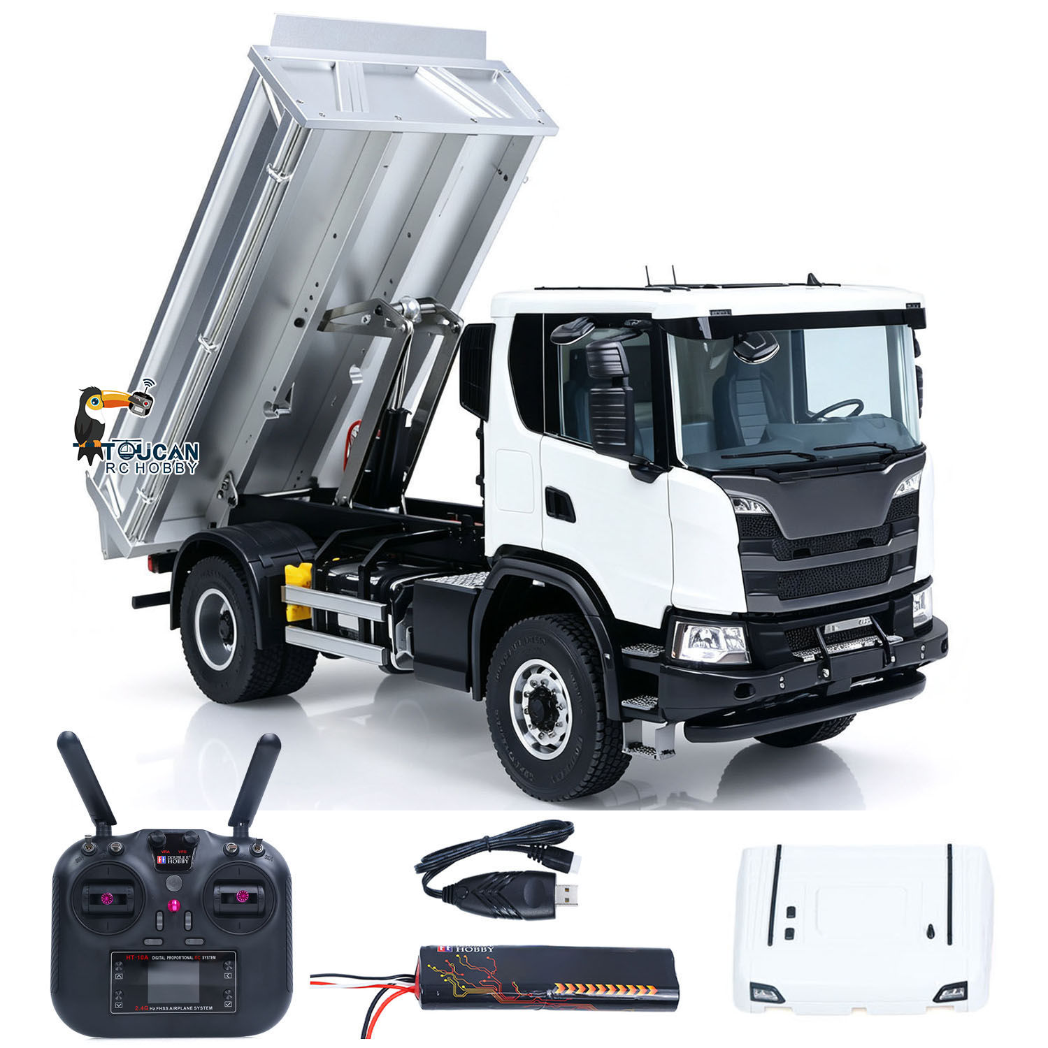 Caminhão Basculante RC 1/14 CN - Rc Hobby Dump Truck avaliação e preço