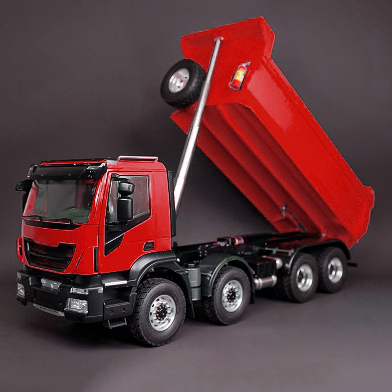8x4 escala 1/14 hidráulico rc  - Rc Hobby Dump Truck avaliação e preço