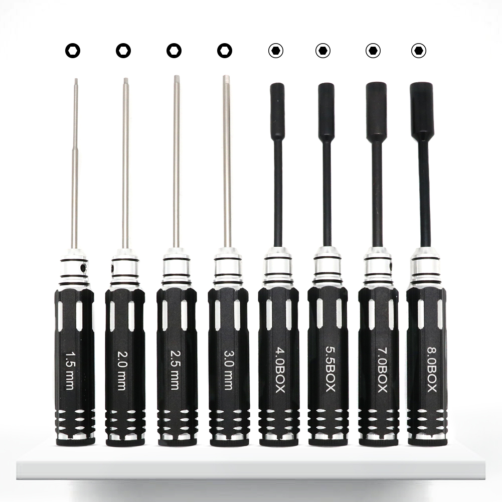Conjunto de chave de fenda hex - Rc Hobby Electric Screwdriver avaliação e preço