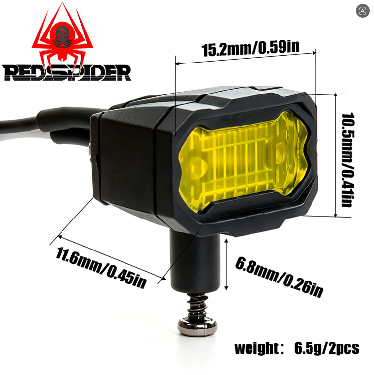 Luz de Teto RED SPIDER 2 Peças - Rc Jeep Hobby avaliação e preço