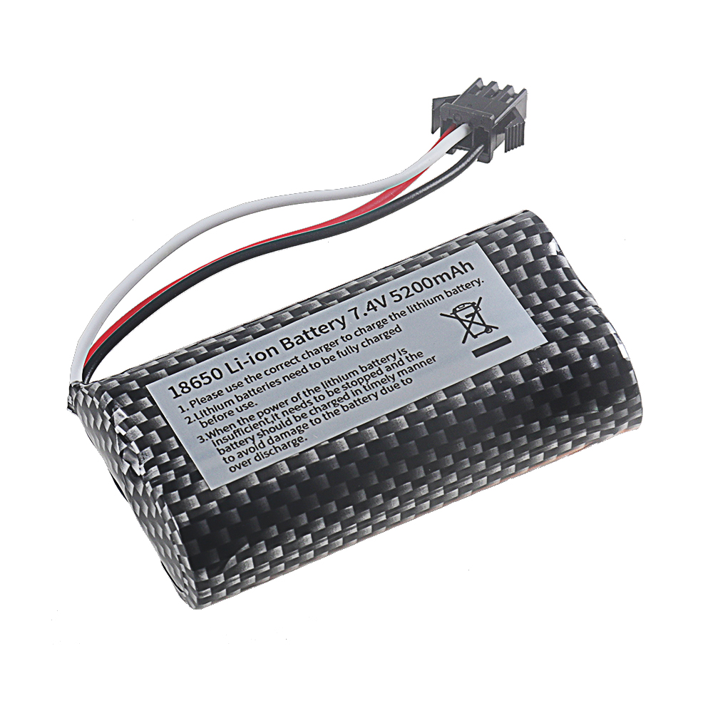 18650 li-ion 7.4v 5200mah bate - Rc Hobby Rc avaliação e preço