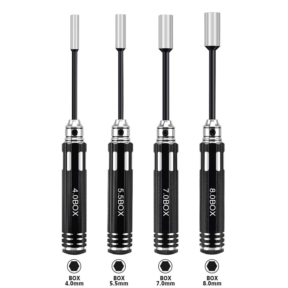 Chave de fenda allen 4.0mm 5.5 - Rc Hobby Electric Screwdriver avaliação e preço